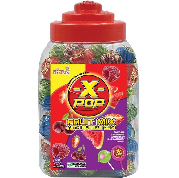 X-POP Fruit Mix 18g