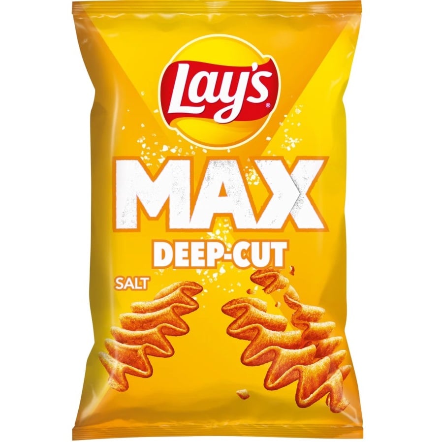 Lays 120g Max Deep-Cut Salt (HSD 26.07.2026)