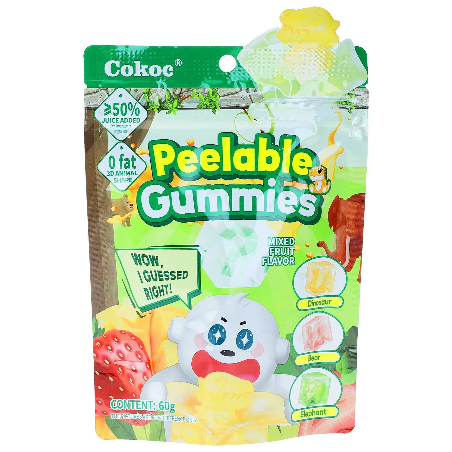 Želé Mini Gummy Mix Fruit 60g