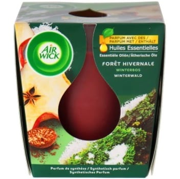 Air Wick svíčka 105g EO Infusion Forét Hivernale