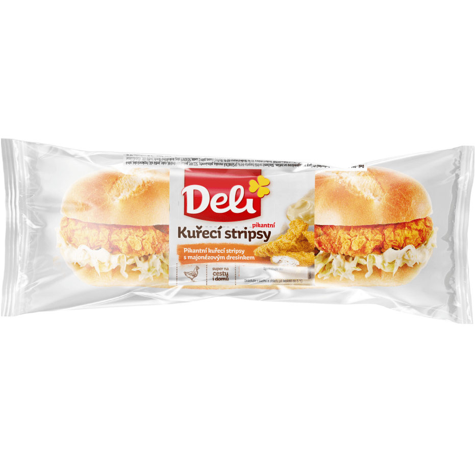 Deli bagety Kuřecí stripsy 210g