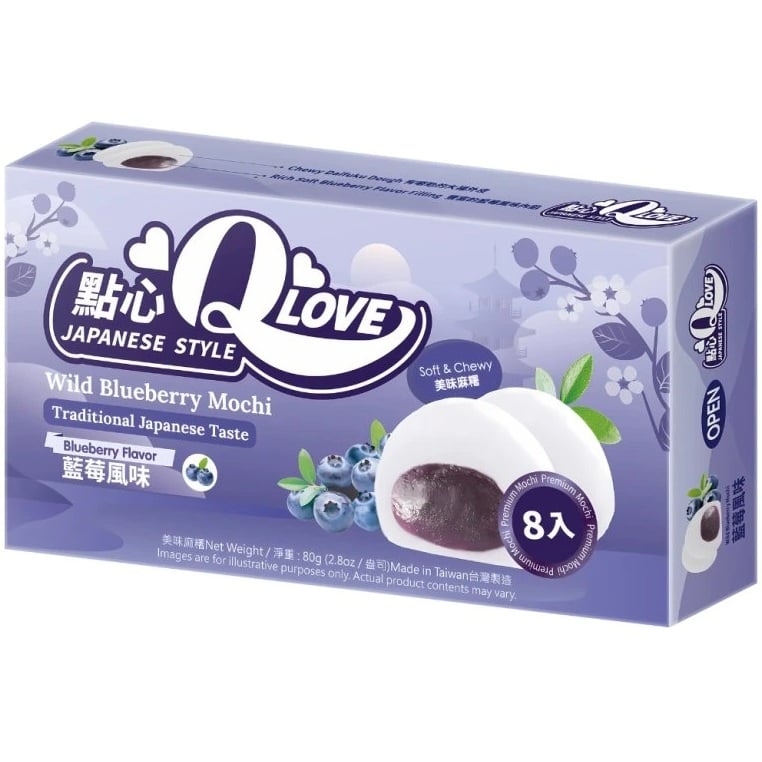 Mochi QLove 80g Wild Blueberry