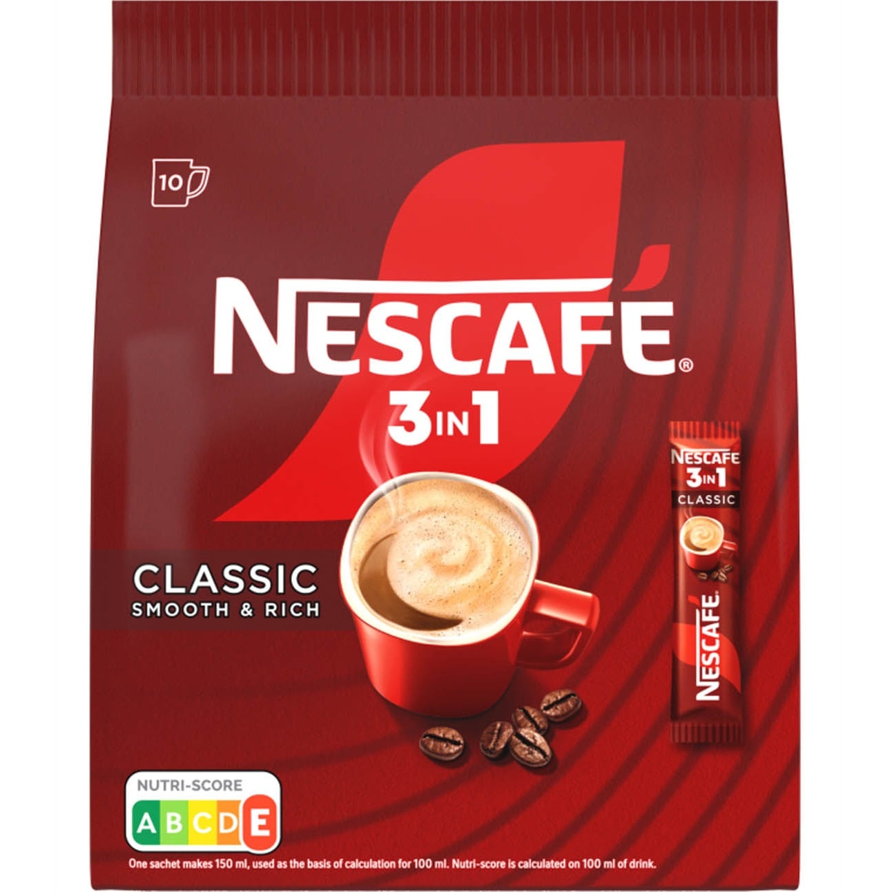 Nescafe 3in1 10ks 165g Classic