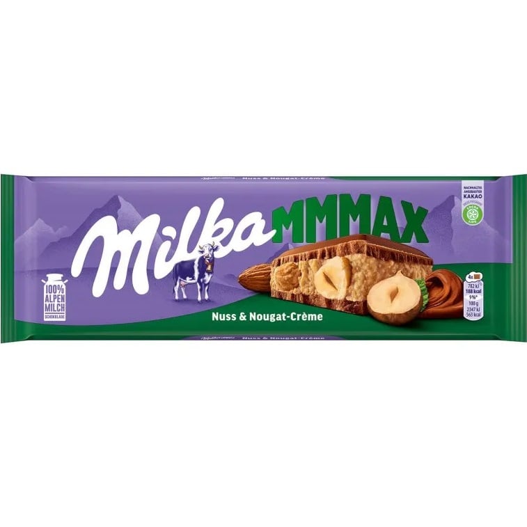Milka Nuss & Nougat-Creme 300g