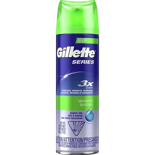 Gillette gel 200ml Sensitive Aloe Vera