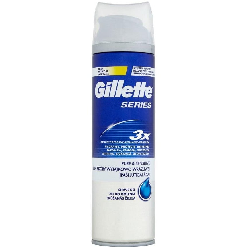 Gillette gel 200ml Pure & Sensitive