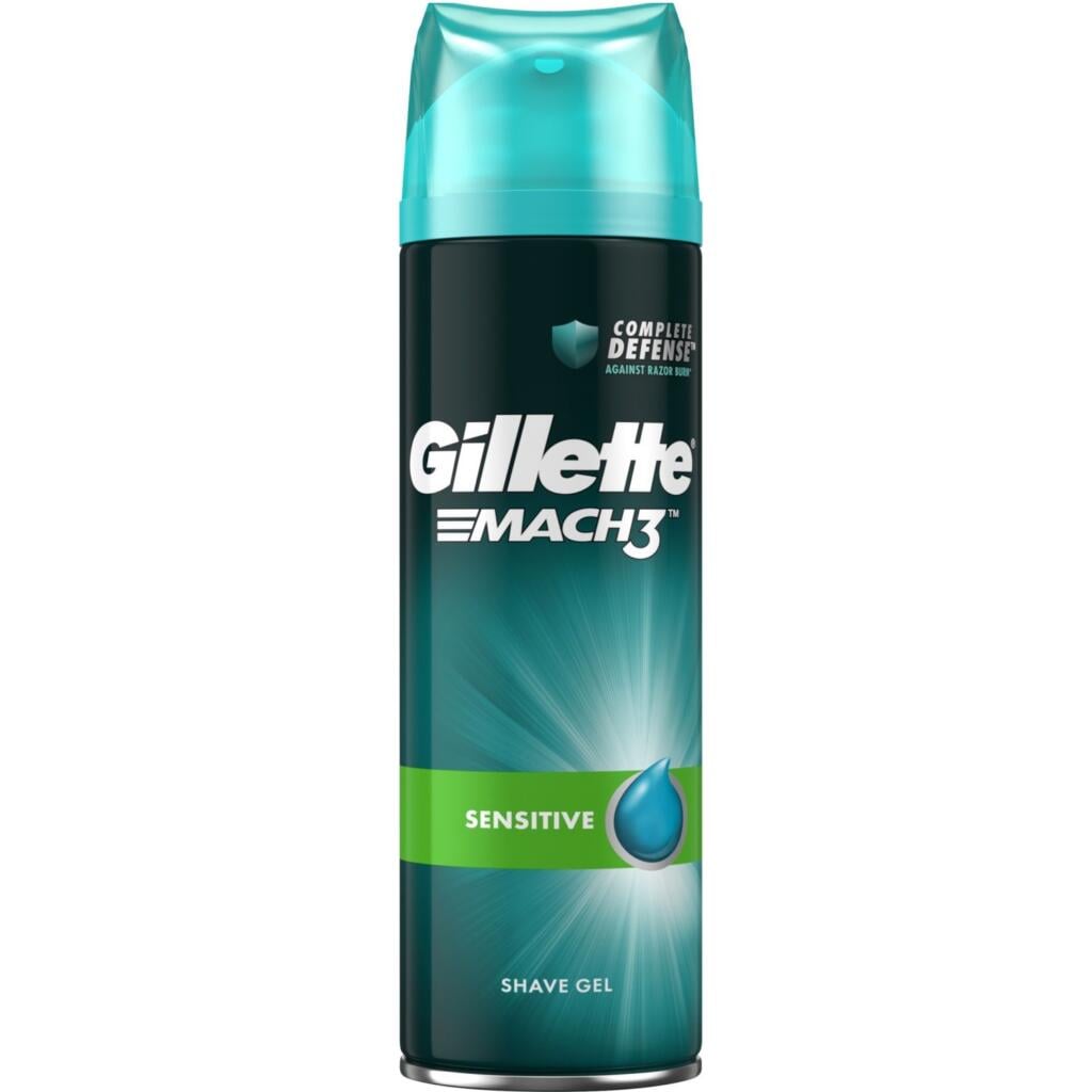 Gillette gel 200ml Mach3 Sensitive
