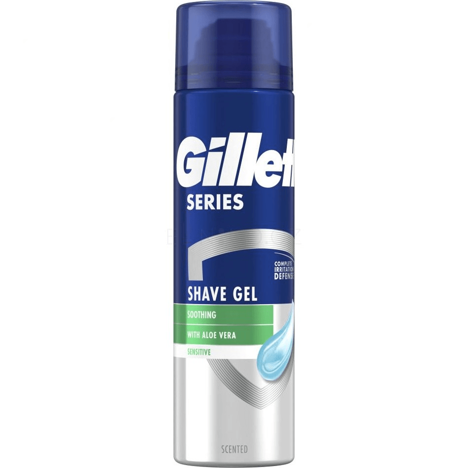 Gillette gel 200ml Soothing Aloe Vera