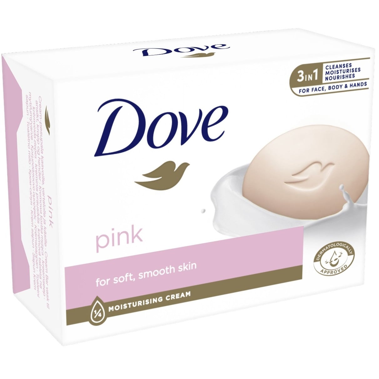 Dove mýdlo 90g Pink
