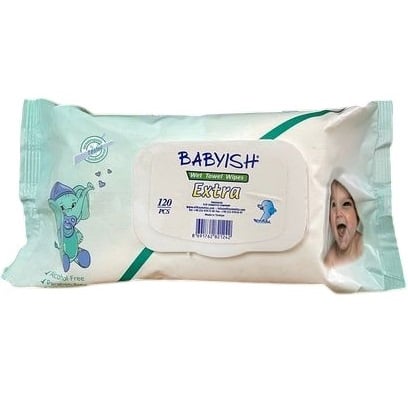 Ubrousky BABYISH 120ks Sensitive (24)