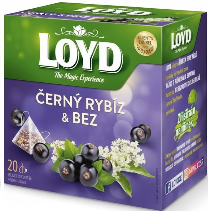 Loyd Čený rybíz & Bez 40g