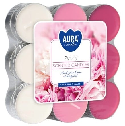 Bispol svíčka 18ks Peony