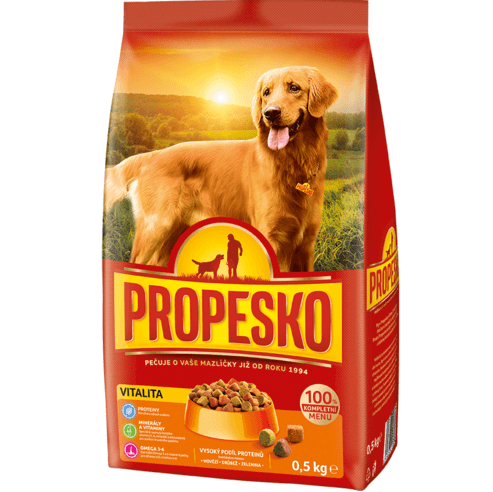 Propesko psi granule 0,5kg Vitalita