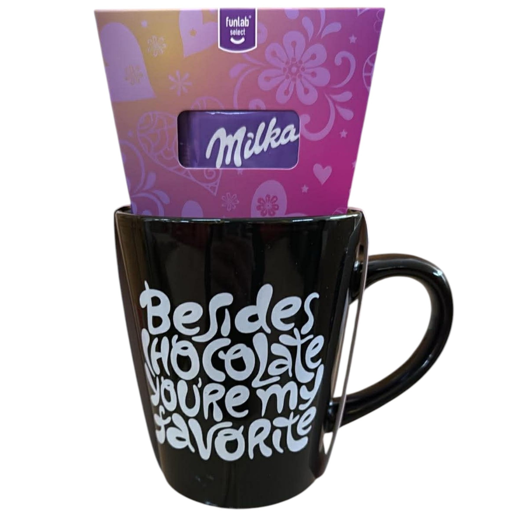 Hrnek Dream Big s mléčnou čokoládou a bonbony Smarties Black