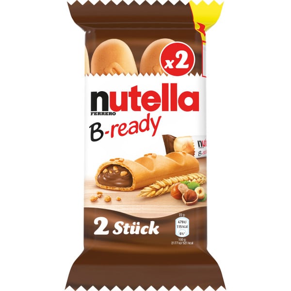 Nutella B-Ready 2ks 44g