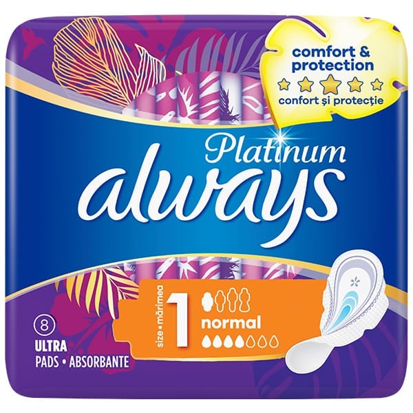 Vložky ALWAYS Ultra Platinum Normal 8ks (16)