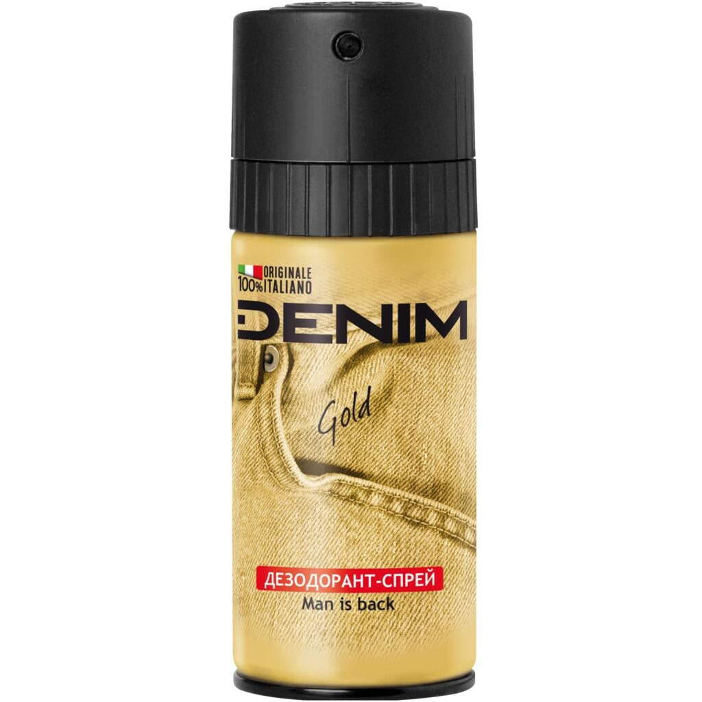 Denim Deo 150ml Gold