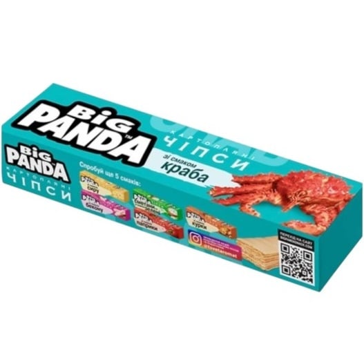 Big Panda Chips 50g Crab