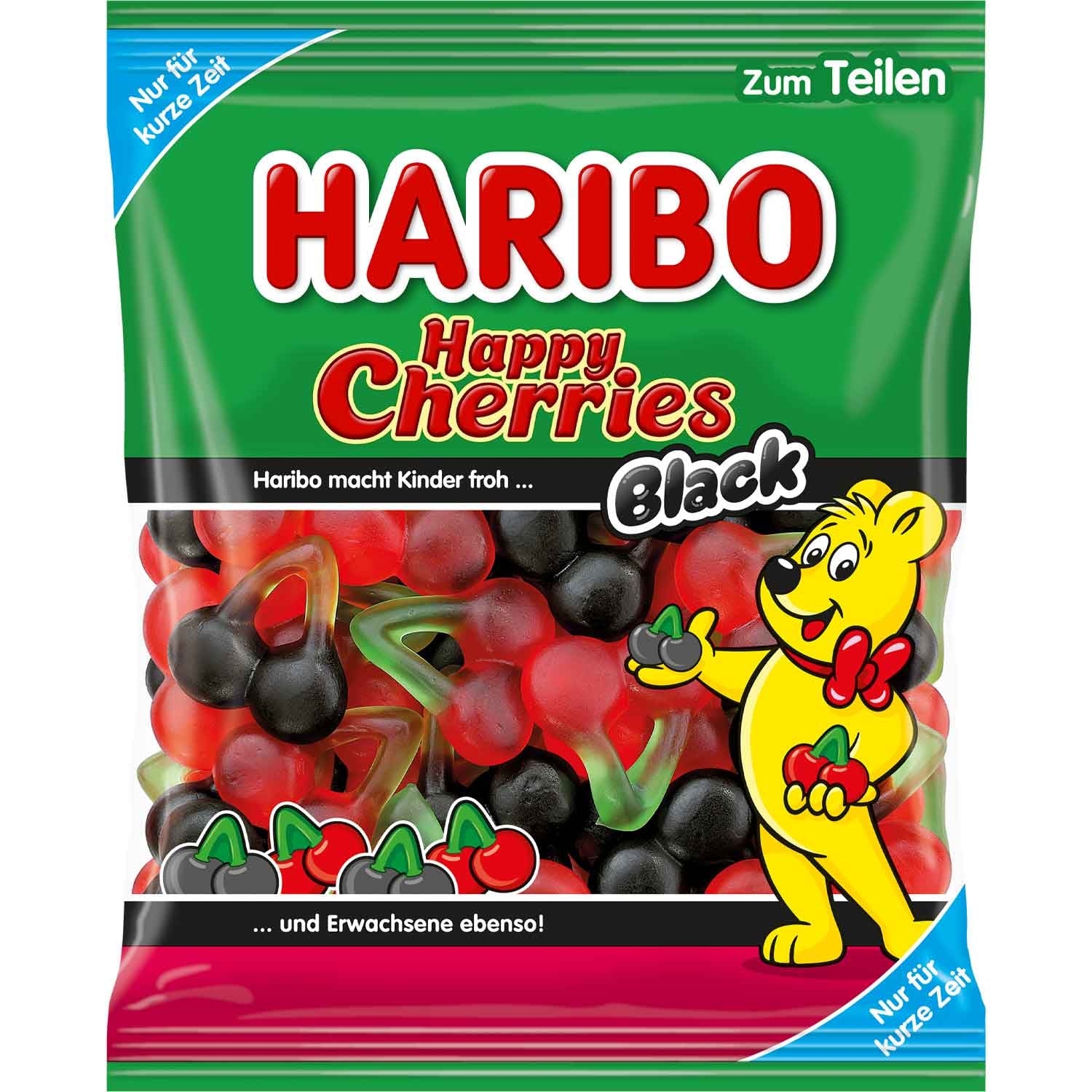 Haribo DE Happy Cherries Black 175g
