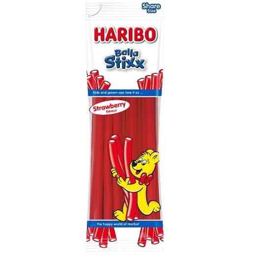 Haribo Stixx 200g Strawberry