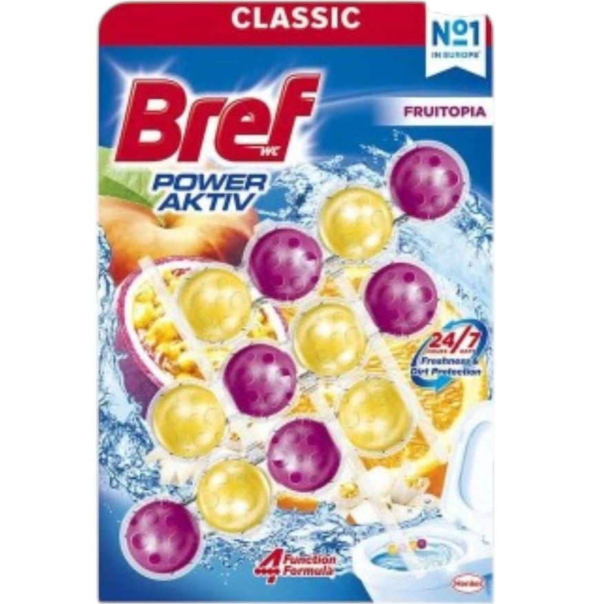 Bref Classic 3x50g Power Aktiv Fruitopia