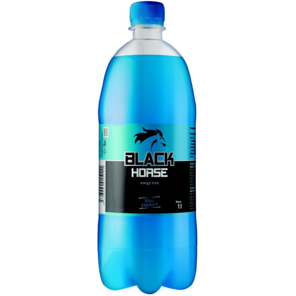 Black Horse 1L Blue Energy PET