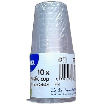 Plastový kelímek 10ks x 4ml