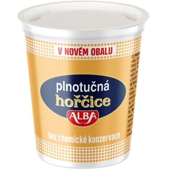 Alba Hořčice plnotučná 200g