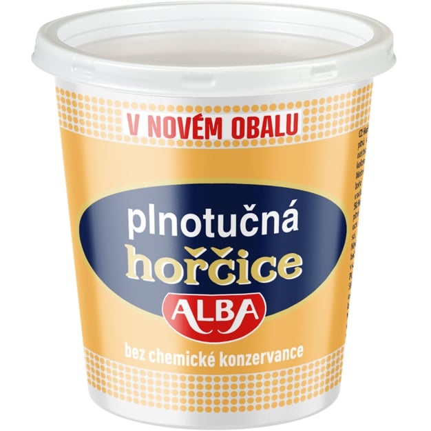 Alba Hořčice plnotučná 400g