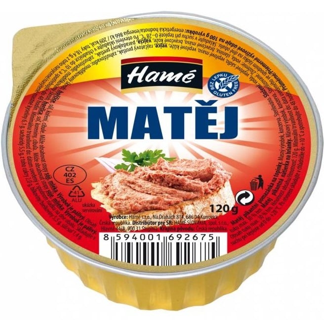 Hamé Paštika 120g Matěj
