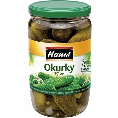 Hamé Okurky 5-7cm 660g
