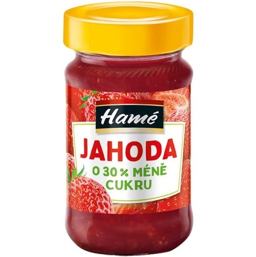 Hamé Džem Jahodový se sníženým obsahem cukr 230g