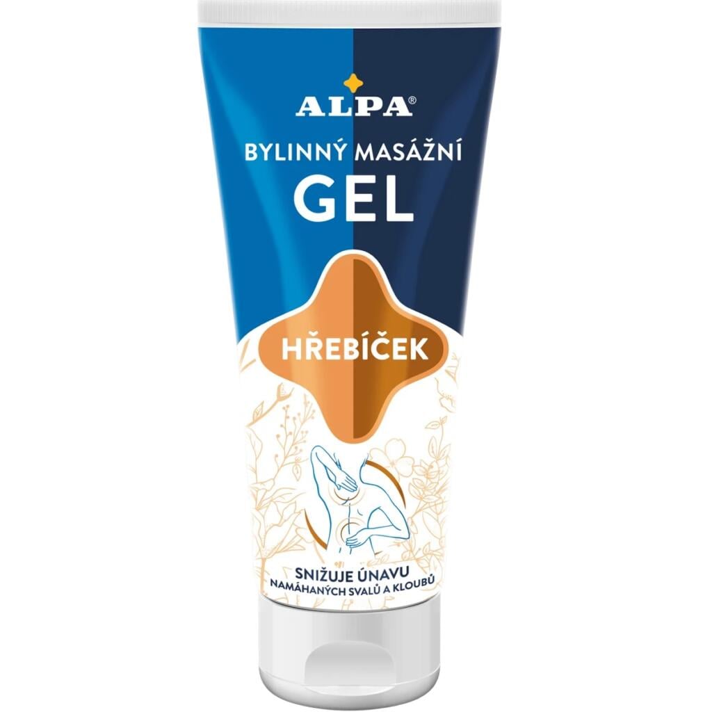 Alpa Hřebícek bylinný masážní gel 100 ml