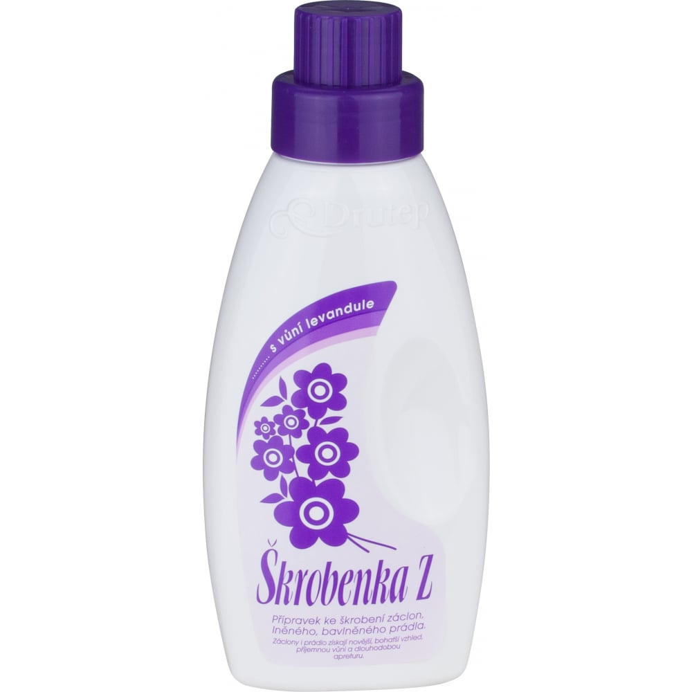 Škrobenka 500ml fialová
