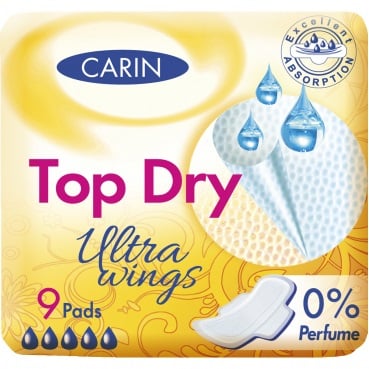 Vložky CARIN Ultra Top Dry 9ks (24)