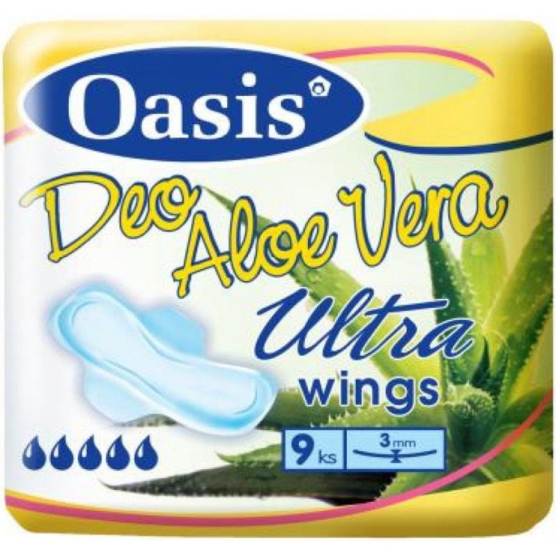 Vložky OASIS Ultra Aloe Vera 9ks (24)