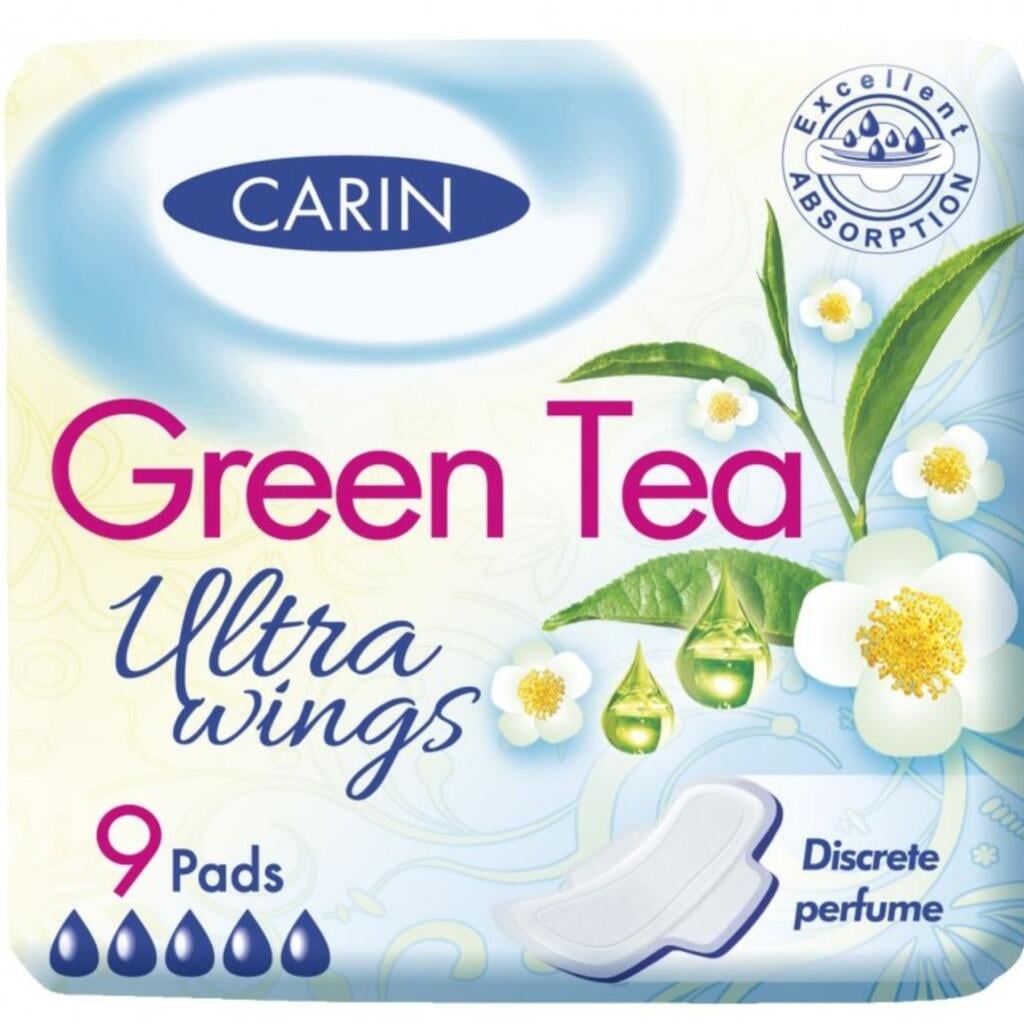 Vložky CARIN Ultra Green Tea 9ks (24)