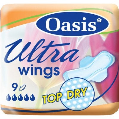 Vložky OASIS Ultra Top Dry 9ks (24)