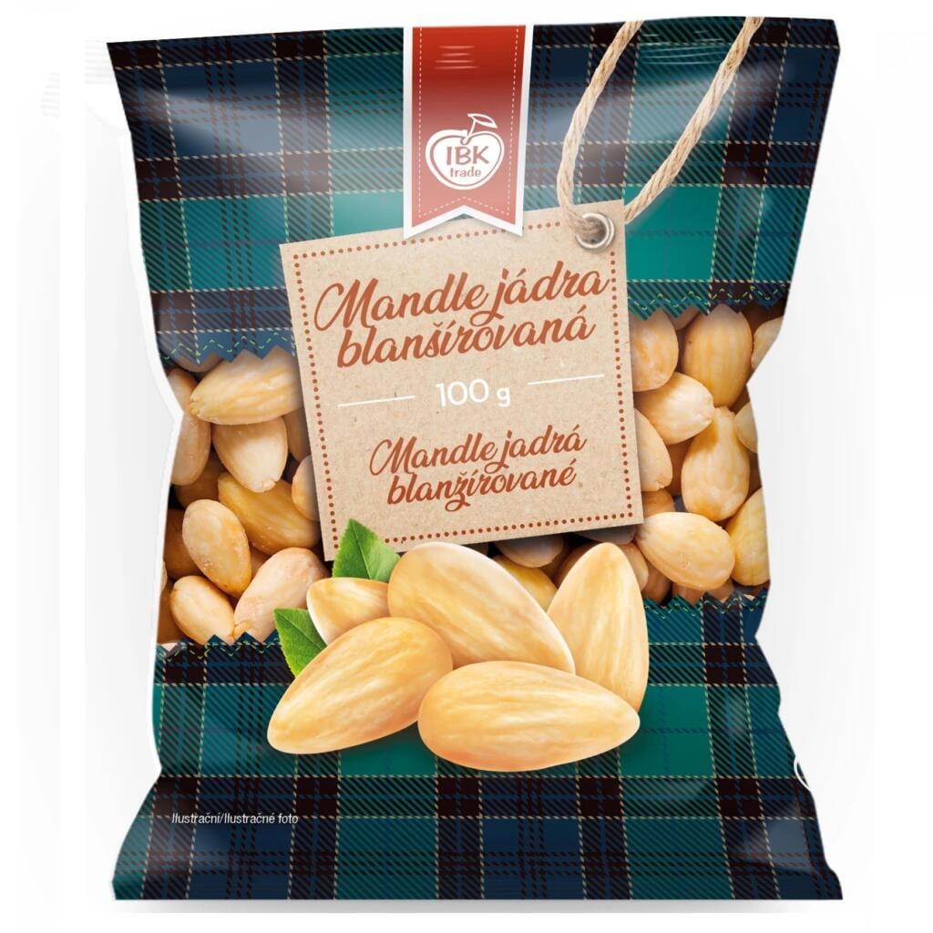 IBK Mandle loupaná 100g