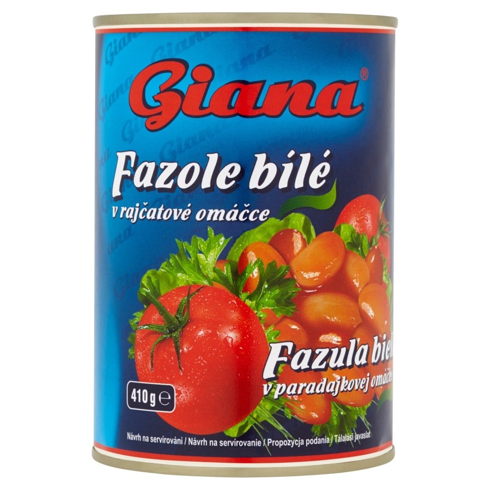Giana Fazole v rajčatové omáčce 425ml