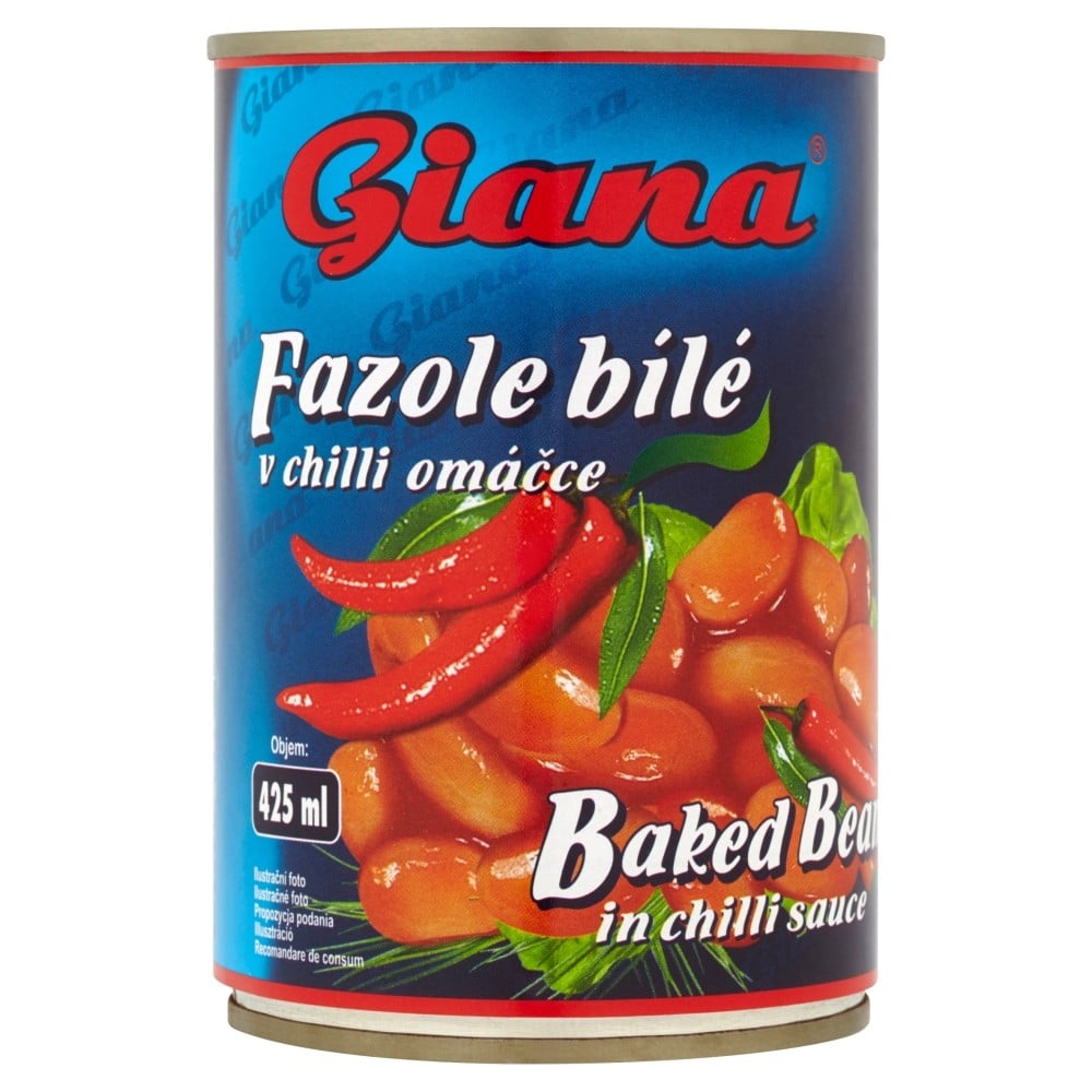 Giana Fazole v chilli omáčce 425ml