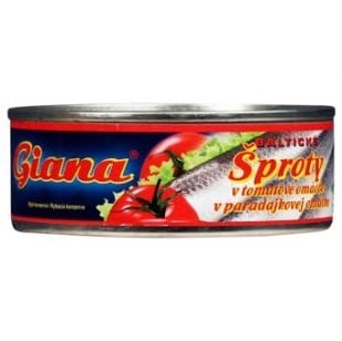 Giana Šproty 240g v tomatě
