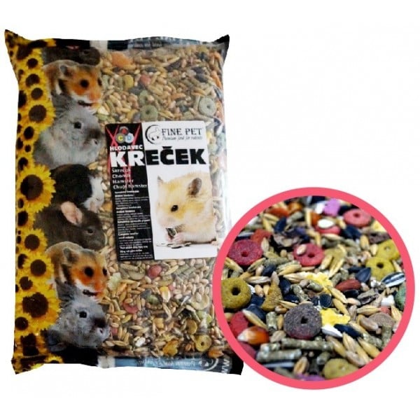 FINE PET Křeček 800g