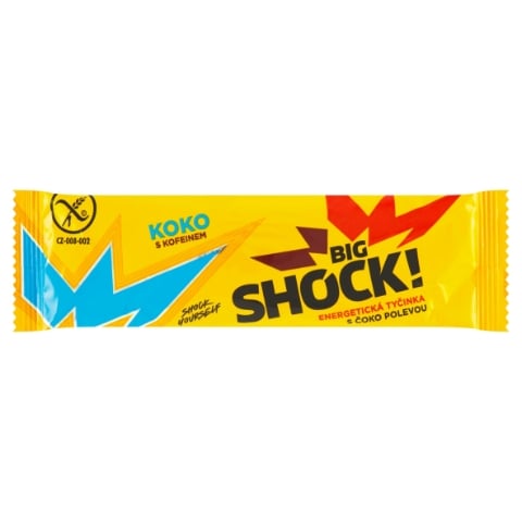 Big Shock tyčinka 55g Koko s kofeinem