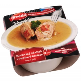 Švéda Moravský závitek z vepřové kotlety 330g