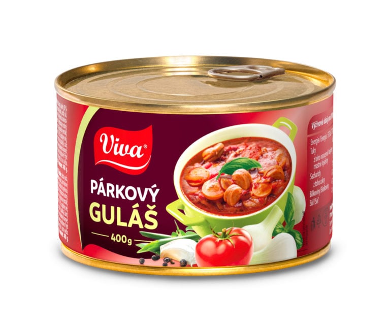 Viva 400g Párkový guláš