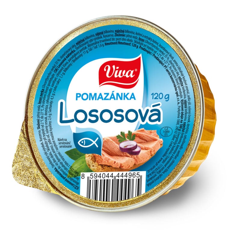 Viva 120g Lososová pomazánka