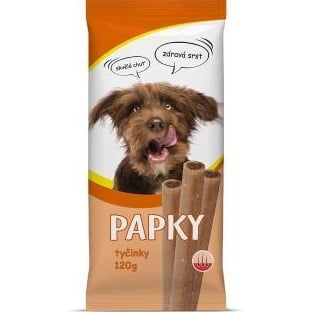 Papky Tyčinky na srst a kůži 120g