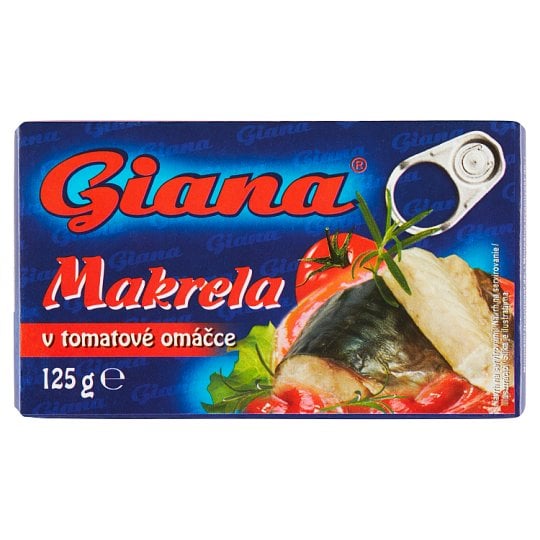Giana Makrela 125g v tomatové omáčce