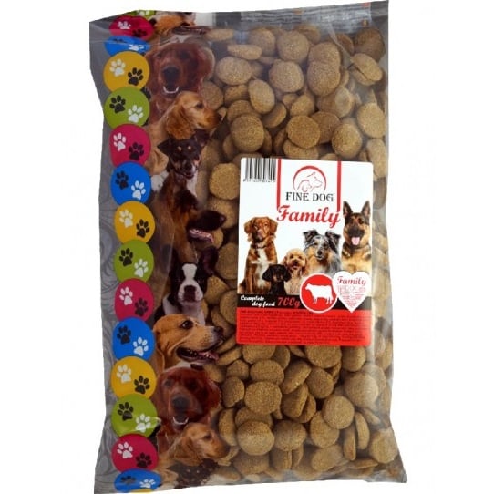 FINE DOG Family Granule 700g Hovězí